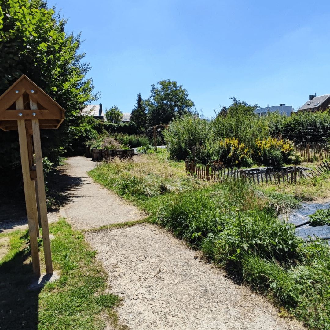 Parc à Gembloux et ses jardins (potager)