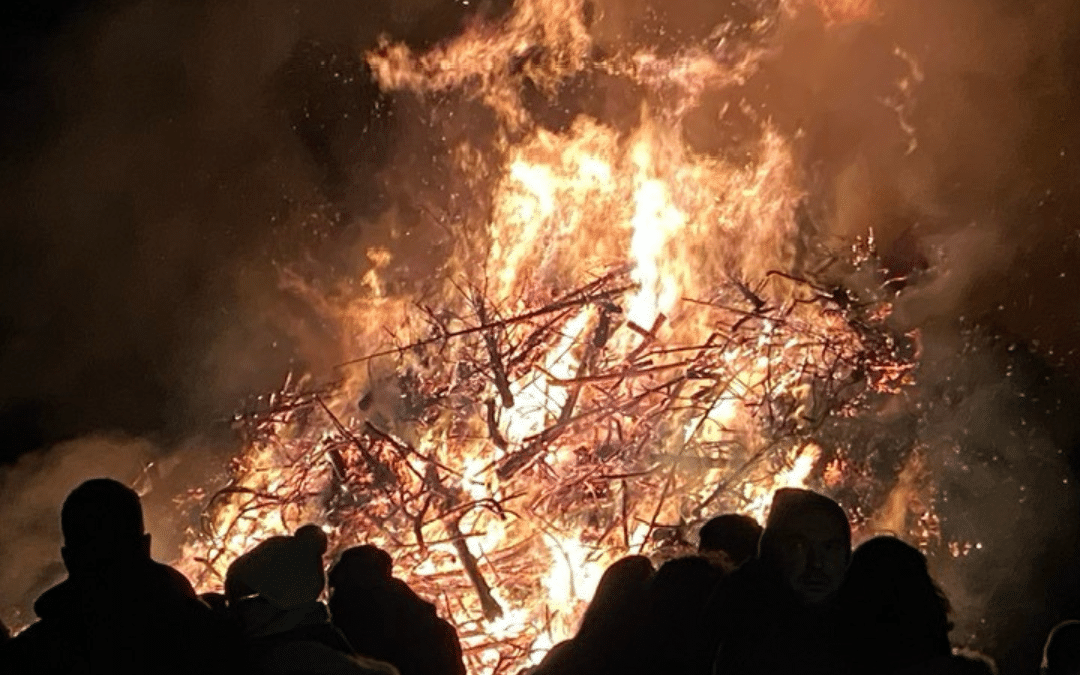 Large fire