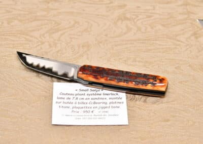 Small Sanjo couteau journées de la coutellerie 2026