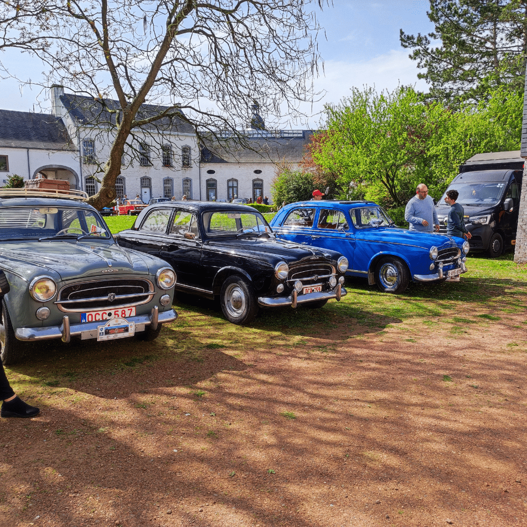 Abbaye de Gembloux dans le cadre d'auto rétro 2024