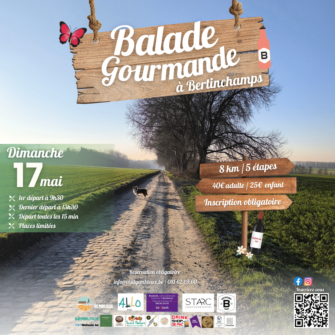 Balade Gourmande 2026 à Gembloux