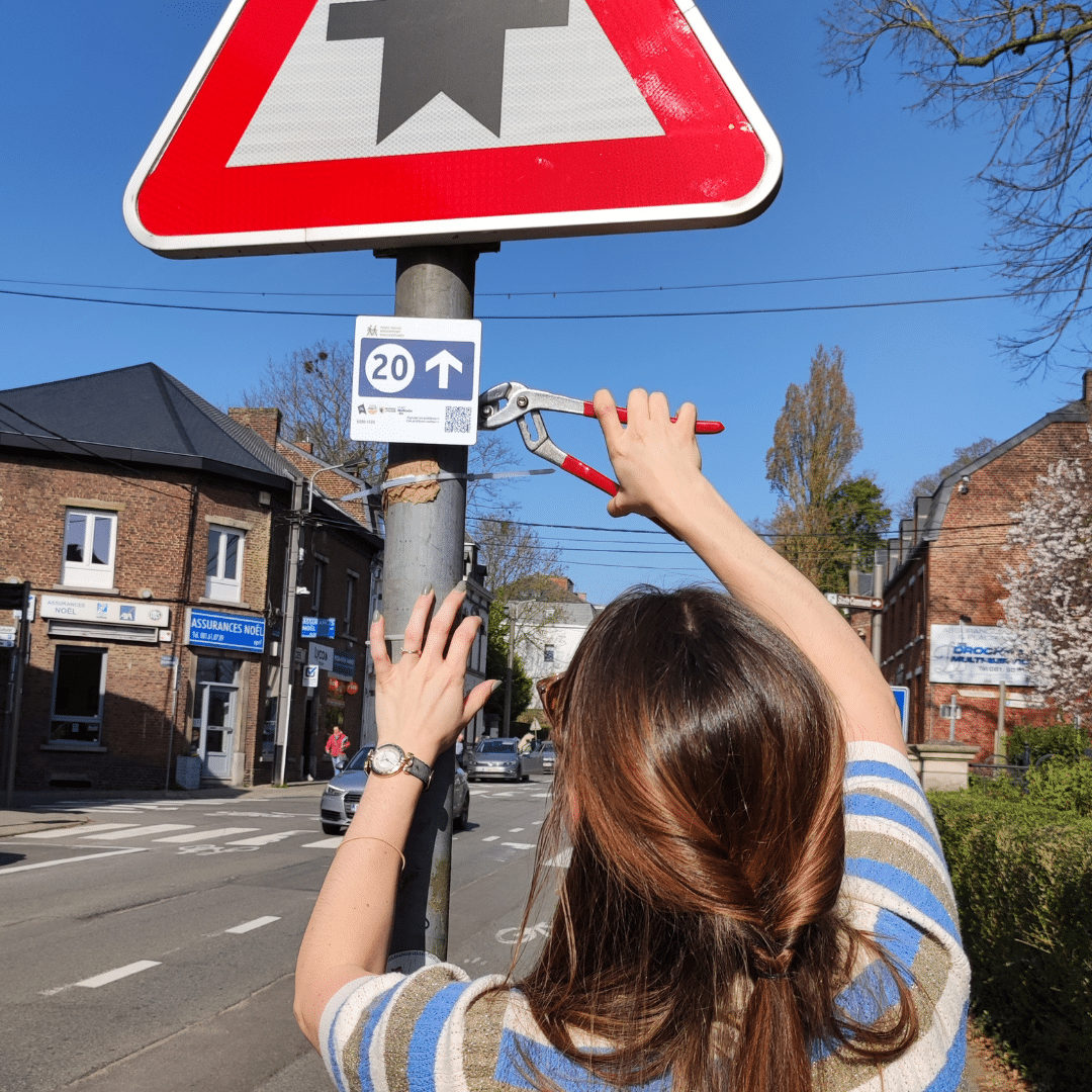 découvrez les points noeuds pedestre à Gembloux Eglise à Ernage