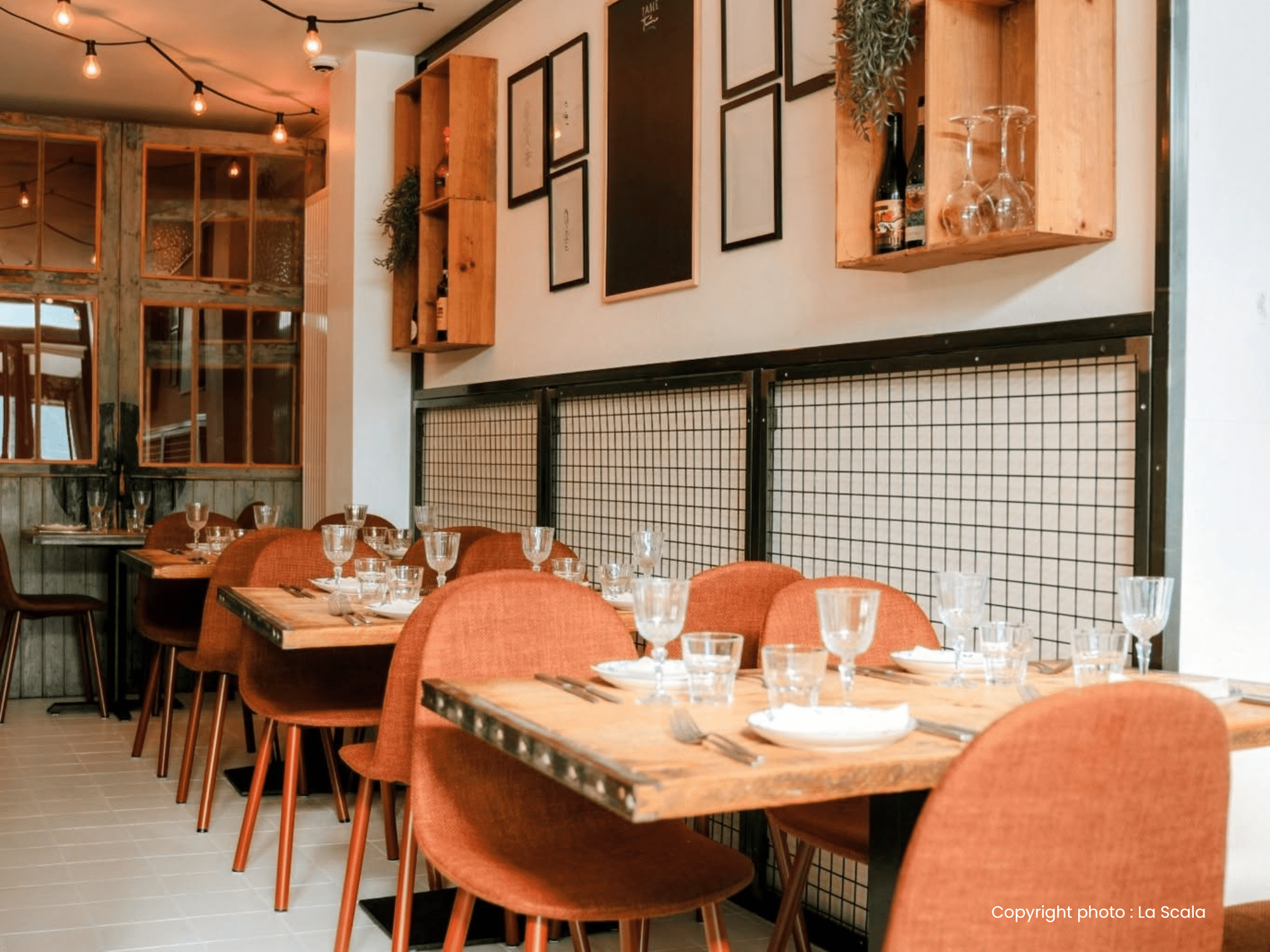 La Scala - boire et manger à Gembloux intérieur du restaurant la Scala
